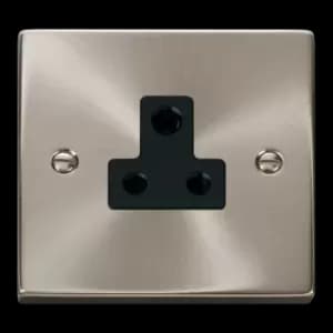 Image of Click Scolmore Deco 5A Round Pin Socket - VPSC038BK