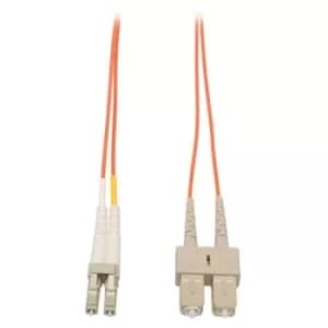 Image of Duplex Multimode 62.5 125 Fiber Patch Cable LC SC 20M