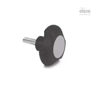Image of ELESA Lobe knob-VTT.50-C-p-M8x30-C3 Grey
