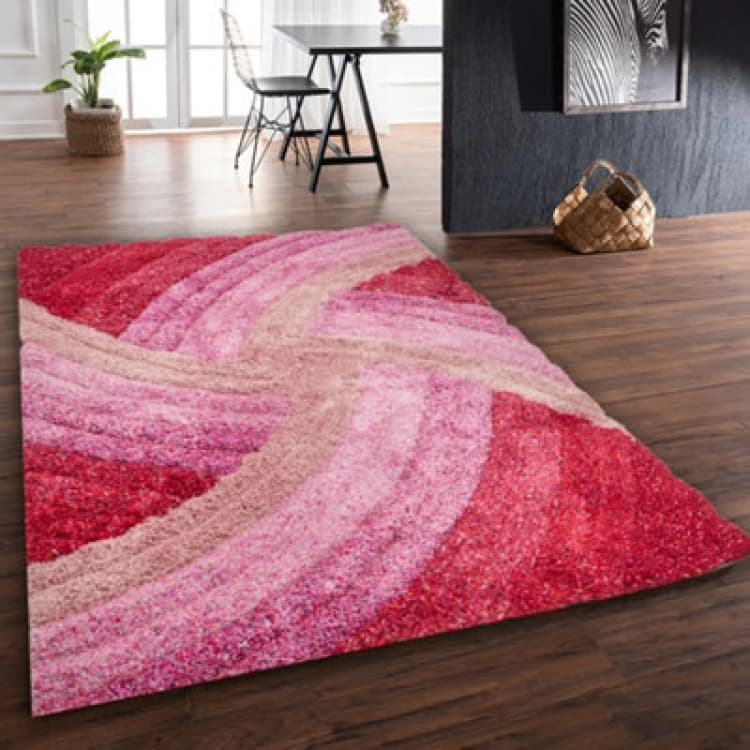 Image of Ds Living Ultra Plush Stella Pink Rug