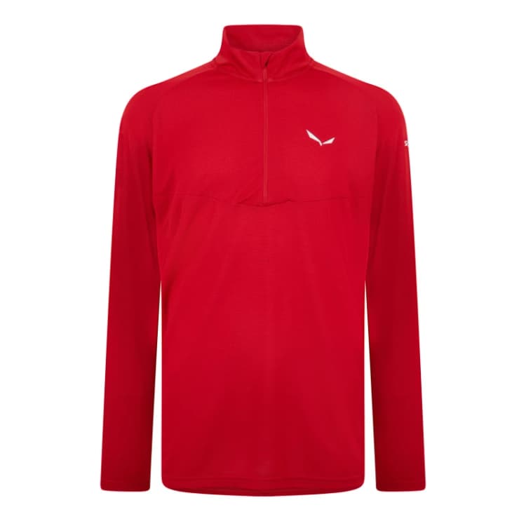 Image of Salewa Sen LsHz Tee - Red Red 2XL