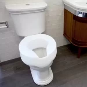 Image of NRS Healthcare Linton Plus Raised Toilet Seat - 50mm - Standard Version