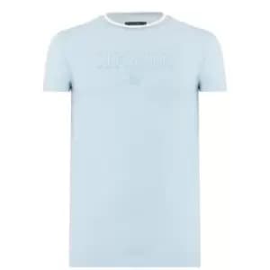 Image of SikSilk Chest Logo T Shirt - Blue