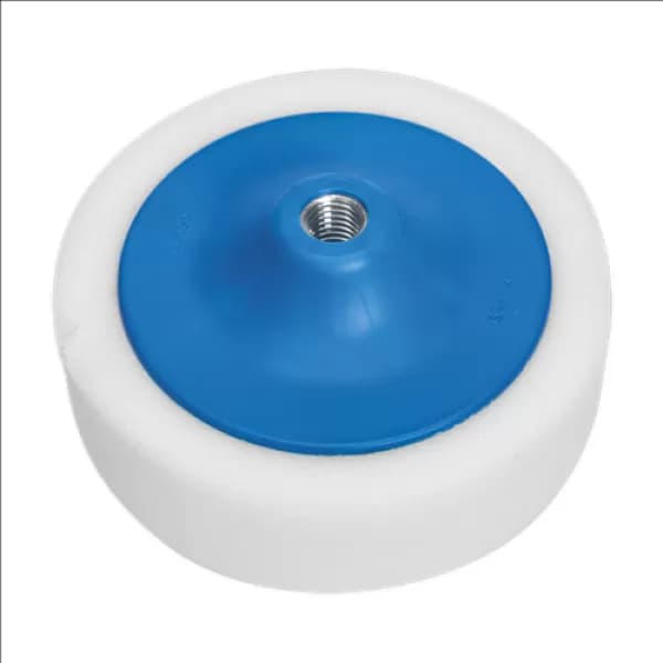 Image of Sealey PTC/CH/5/8-W Buff & Polishing Foam Head Ø150 x 50mm 5/8UNC White/Dense
