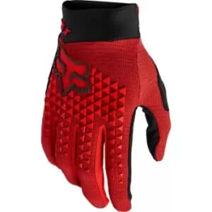 Image of Fox Defend Full Finger Glove - Red