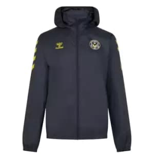 Image of Hummel Newport County Spray Jacket Mens - Black