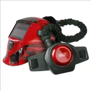 Image of Sealey Welding Helmet with TH2 Powered Air Purifying Respirator (PAPR) Auto Darkening