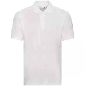 Image of Awdis Boys Academy Pique Polo Shirt (XXL) (White)
