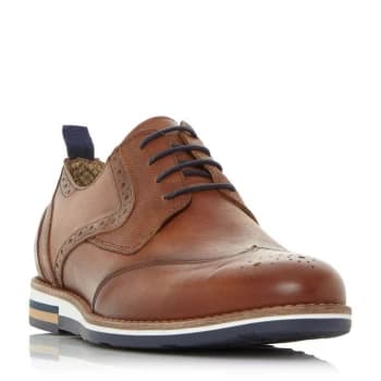 Image of Bertie Blackheath Brogue Shoes - Brown - 511