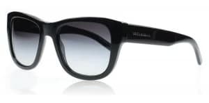 Image of Dolce & Gabbana 4177 Dominico Sunglasses Black 501/8G 52mm
