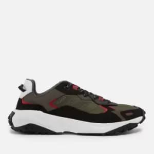 Image of HUGO Go1st Mens Shell and Faux Suede Trainers - UK 10