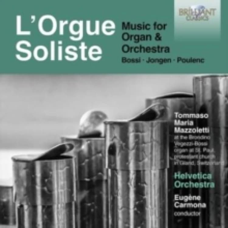 Image of L'orgue Soliste: Music for Organ & Orchestra CD / Album (Jewel Case)