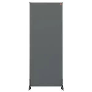 Image of Nobo Desk Divider Impression Pro Felt Grey 400 x 1000 mm