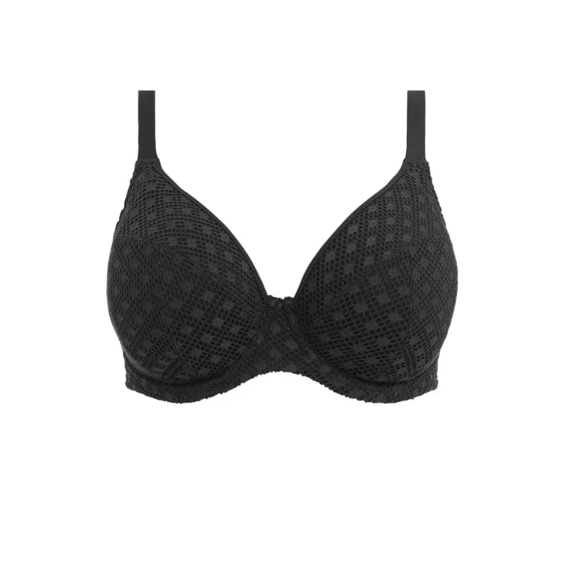 Image of Elomi Womens underwired plunge bra Elomi Bazaruto Noir Female 100F