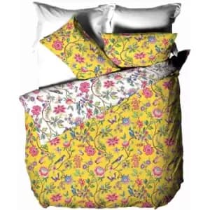 Image of Creative Cloth Pomelo Duvet Cover Set (Double) (Yellow) - Yellow