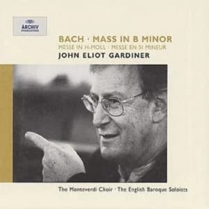 Image of Bach Mass in B Minor by Johann Sebastian Bach CD Album