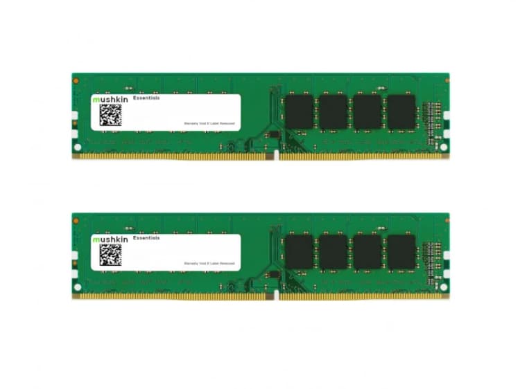 Image of Mushkin Essentials memory module 32GB 2 x 16GB DDR4 288-pin DIMM