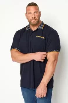 Image of Dobby Collar Polo Shirt