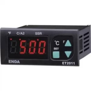 Image of Enda ET2011-RT-230 PID Temperature controller Pt100 -100 up to +600 °C 8 A relay, SSR (L x W x H) 71 x 77 x 35 mm