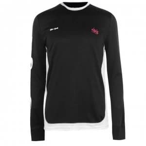 Image of Gio Goi Cut and Sew Sweater Mens - Black