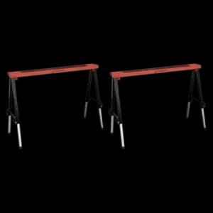 Image of Sealey Fold Down Trestle with Adjustable Legs - Pair