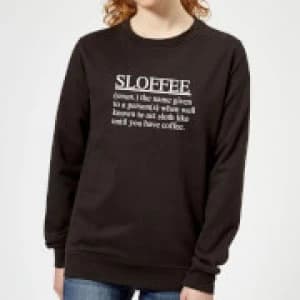 Image of Sloffee Womens Sweatshirt - Black - 3XL - Black