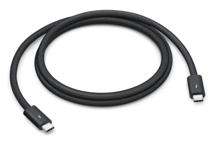 Image of Apple Apple MDW94ZM/A Thunderbolt cable 1m 120 Gbit/s Black MDW94ZM/A