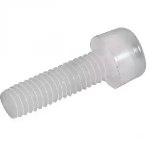Image of Toolcraft Hexagonal Cylinder Head Screws DIN 912 Polyamide M3 x 10...