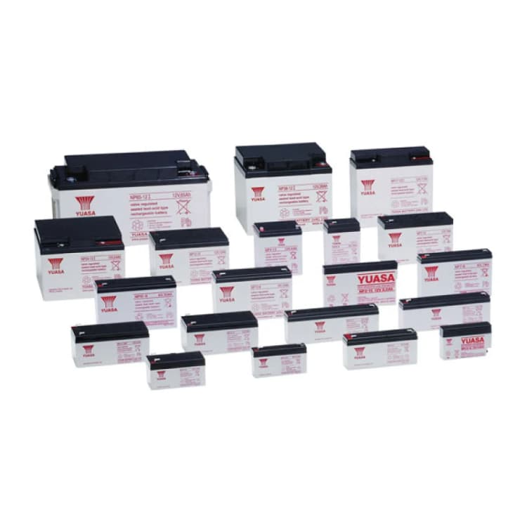 Image of Yuasa 12V 1.2Ah Sealed Lead Acid Battery NP1.2-12