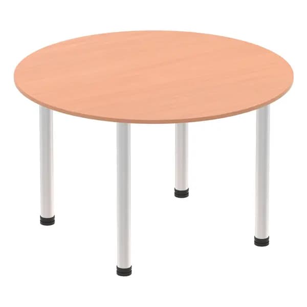 Image of Dynamic Office Solutions Impulse Round Table With Post Leg I003760