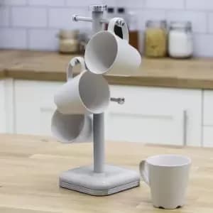 Image of Swan Retro Mug Tree Grey