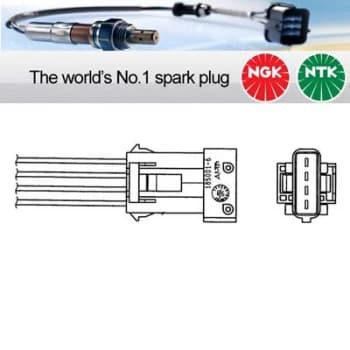 Image of 1x NGK NTK Oxygen O2 Lambda Sensor OZA659-EE4 OZA659EE4 (0378)