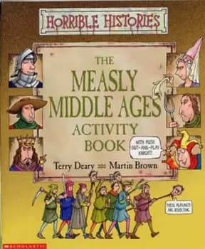 Image of Measly Middle Ages activity book by Terry Deary