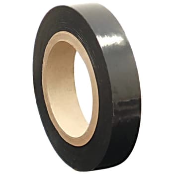 Image of Low Tack Black Polythene Tape - 25MM X 100M