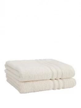 Image of Catherine Lansfield Zero Twist Bath Sheets (2 Pack) 450Gm