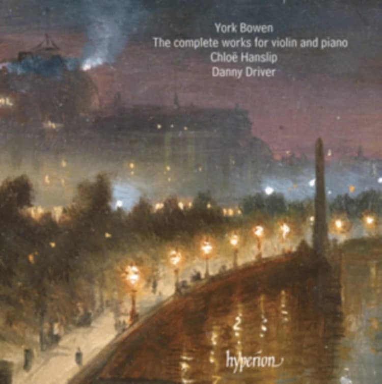 Image of York Bowen: The Complete Works for Violin and Piano CD / Album