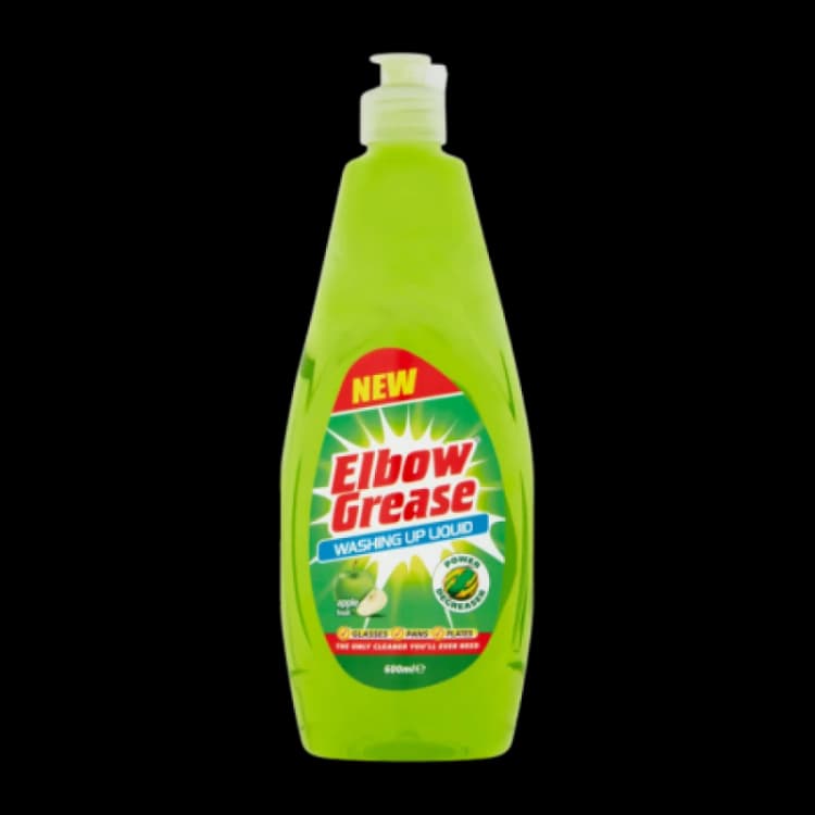 Image of Elbow Grease Apple Washing Up Liquid 600ml