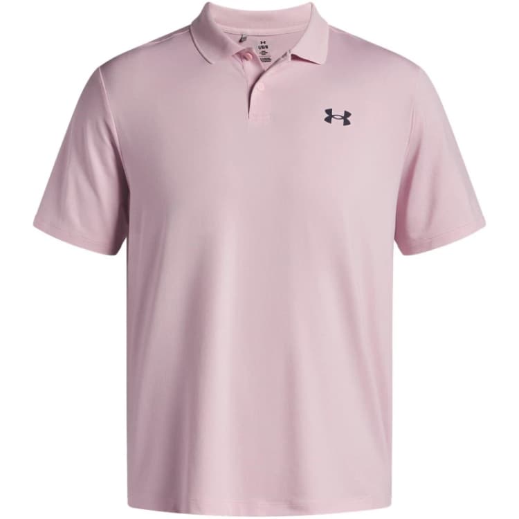 Image of Under Armour Armour Matchplay Polo Mens - Pink Pink L
