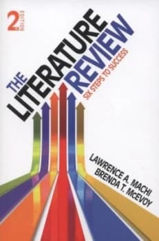 Image of The Literature Review by Lawrence A. Machi Book