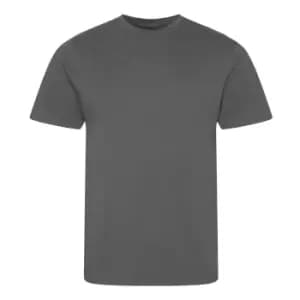 Image of Ecologie Mens Organic Cascades T-Shirt (S) (Charcoal)