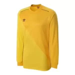 Image of Umbro Monaco Long Sleeve Jersey Mens - Yellow