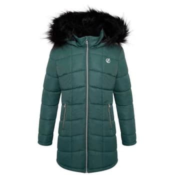 Image of Dare 2b Girls Striking Half Zip Fleece - Royal Green