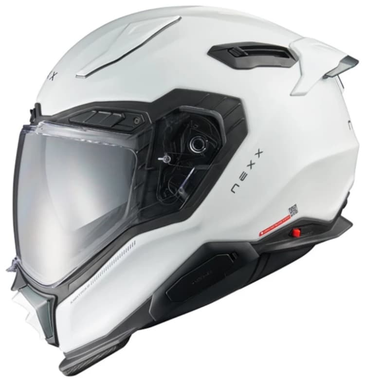 Image of Nexx X.WST3 Plain White Pearl Full Face Helmet Size XL