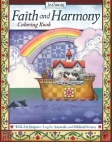 Image of Faith and Harmony Coloring Book : Folk-Art Inspired Angels, Animals, and Biblical Scenes