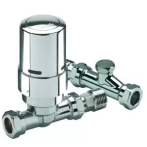 Image of Danfoss Ras-D2 8/10/15mm Straight TRV & Lockshield Liquid Sensor Pack 013G601800