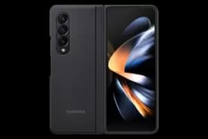 Image of Samsung Slim Standing Cover for Galaxy Z Fold4 in Black (EF-MF936CBEGWW)