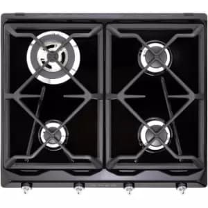Image of Smeg Victoria SR964NGH 60cm Gas Hob - Black
