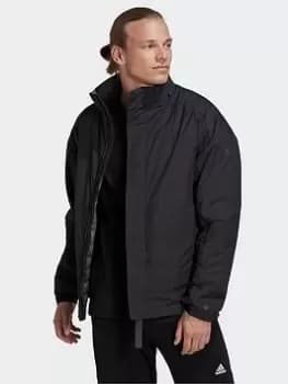 Image of adidas Terrex Ct Myshelter Insulated Jacket, Black Size M Men