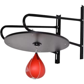 Image of Homcom - On-Ceiling Boxing Punch Bag Set Home Gym Equipment w/ Accessories