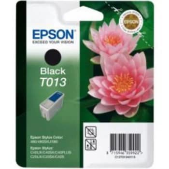 Image of Epson Pink Flower T013 Black Ink Cartridge